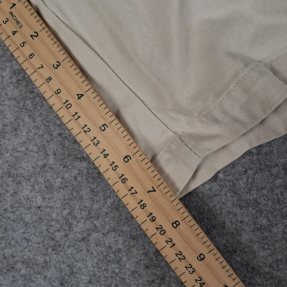 Firethorn Sport Cargo Shorts‎ Mens 38 Tan Cotton Twill Multi Pocket Casual